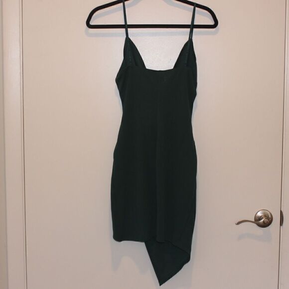 NWT LNL Spruce Green Mini Dress Women Size Medium - Picture 4 of 10